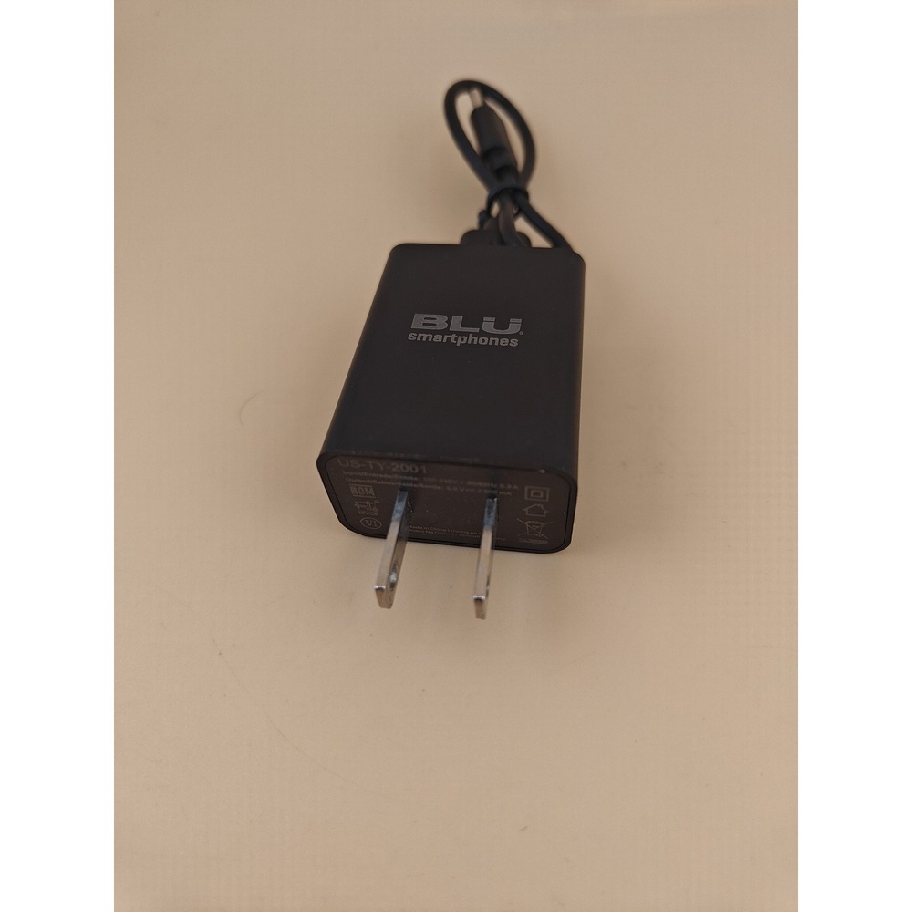 BLU USB Power Adapter 5V 2A Charger USB A to C Cable OEM Genuine Phone